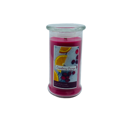 Cranberry Orange Jar Candle – 20 oz