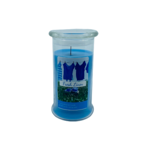 Fresh Linen Jar Candle – 20 oz