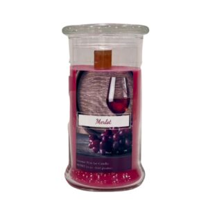 Merlot Jar Candle – 20 oz