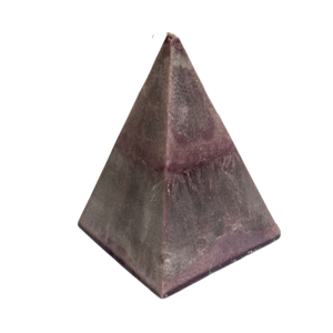 Purple Pyramid Candle