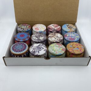 12-Piece Fragrance Bohemian Tins