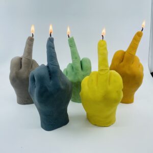 Middle Finger Candles