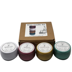 Wine Candle Set